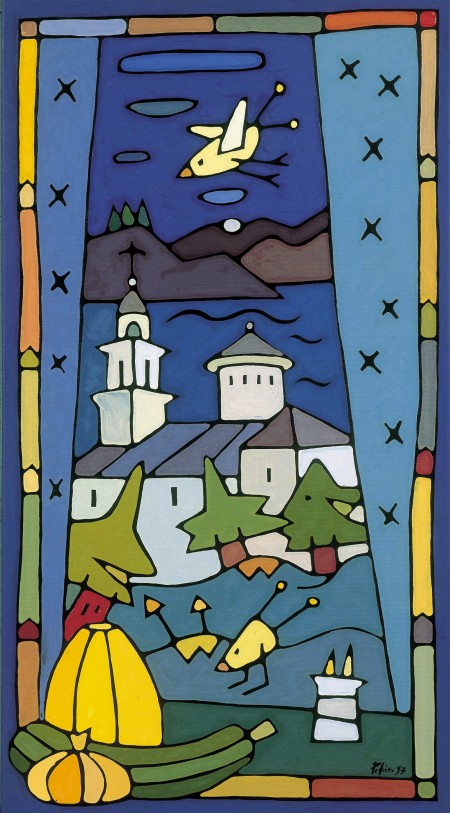 Bodegón e Iglesia