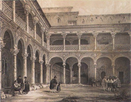 Patio del Palacio Arzobispal de Alcalá de Henares