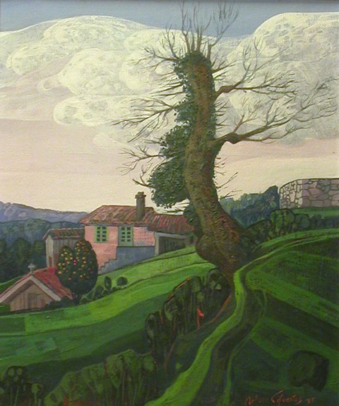 ÁRBOL Y CASAS
